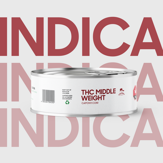 Indica Middleweight - Mid THC Level