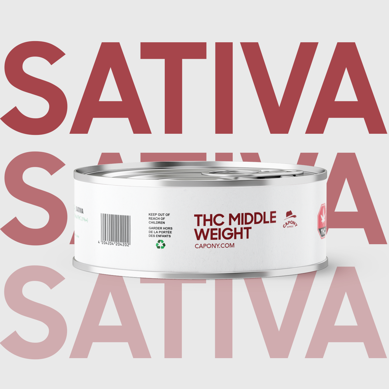 Sativa Middleweight - Mid THC Level