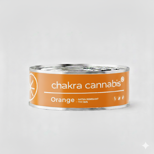 Orange | Indica | THC 24%+