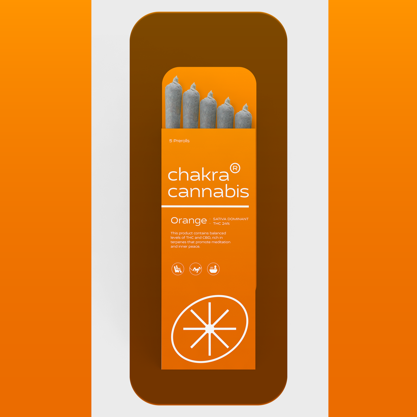 Pre-Roll | Orange | Indica | THC 24%+